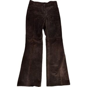 Vintage 90s Skott’s Suede Bootcut Pants – Size 6 / 32” Waist